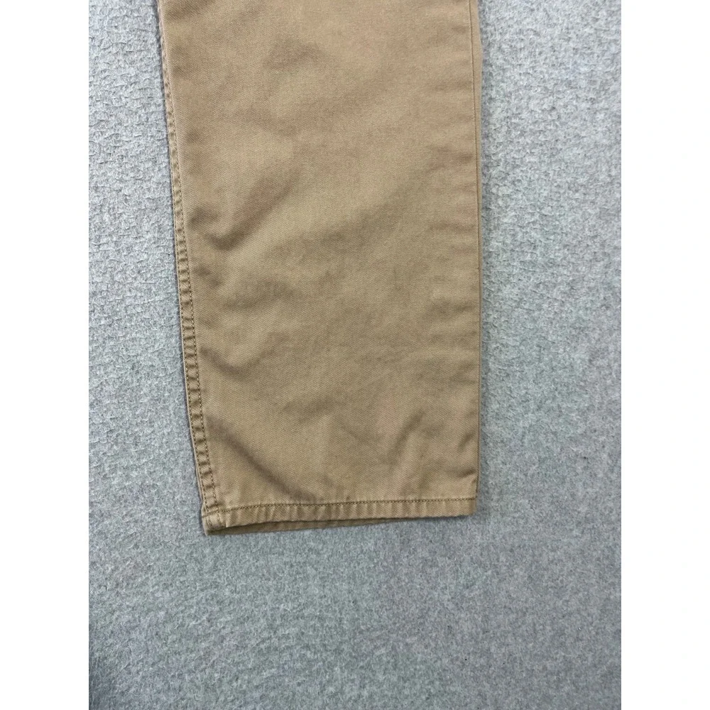 Polo Ralph Lauren Khaki Chino Pants Mens 36x29 Tan Relaxed Fit Straight Leg